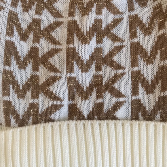 NWT Michael Kors Signature Beanie - Picture 2 of 5